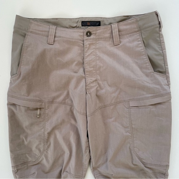 5.11 Tactical Men's Tan Khaki APEX Pant Size 38x29* - Picture 4 of 13